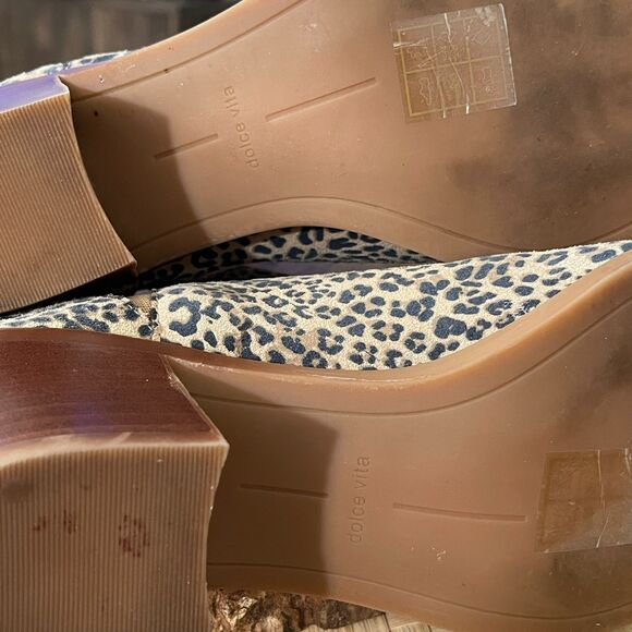 Dolce Vita Samy Leopard Ankle Bootie Size 9 NWOT Animal Print - Picture 5 of 10
